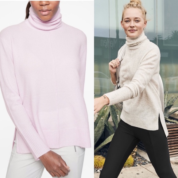 athleta turtleneck sweater